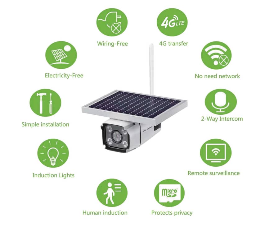 Solar 4G Wireless Cameras